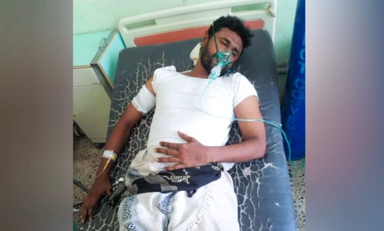 إصابة مدني برصاص مسلحين في سوق حيس والأهالي يطالبون بضبط الجناة