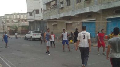 استخدام حوثي طائفي للصالة الرياضية المغلقة في الحديدة