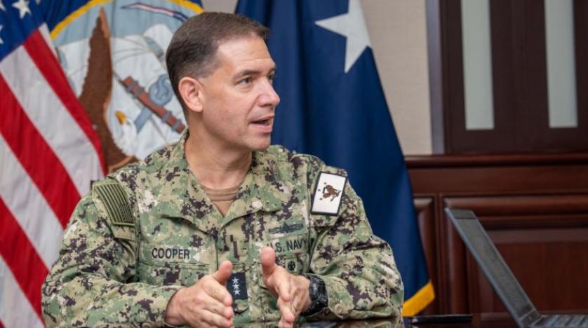 قائد الأسطول الأمريكي يؤكد تزايد أنشطة إيران الخبيثة في الشرق الاوسط