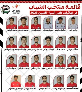 الاتحاد اليمني لكرة القدم يعلن القائمة النهائية لمنتخب الشباب المشارك في كأس آسيا بالصين