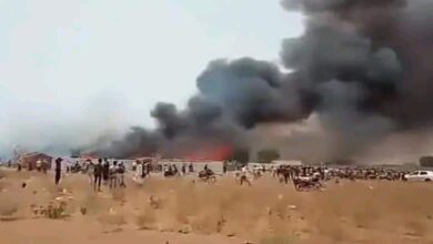 الحديدة.. حريق يدمّر مساكن نازحين في القناوص ويشرّد عشرات الأسر