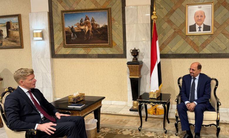 الزنداني يبحث مع المبعوث الأممي مستجدات ملف الأسرى والمحتجزين