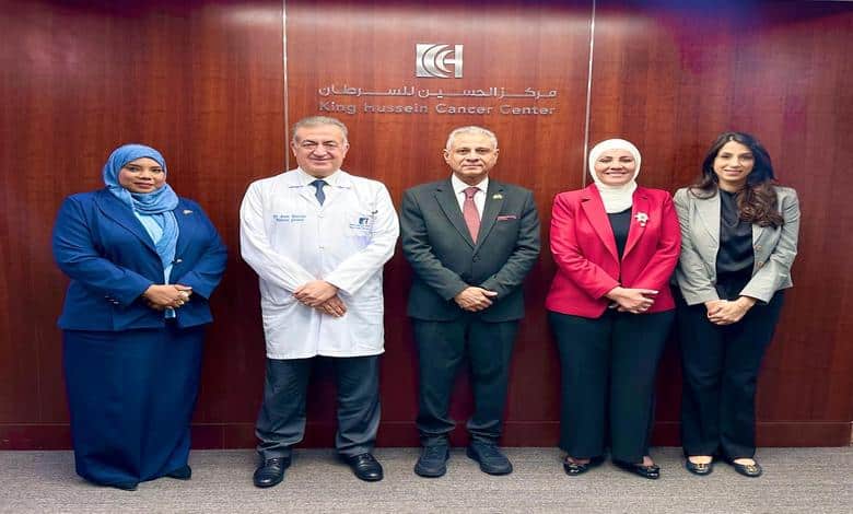 السفير فقيرة يبحث في الأردن تعزيز التعاون الصحي والاستفادة من تجربة مركز الحسين للسرطان