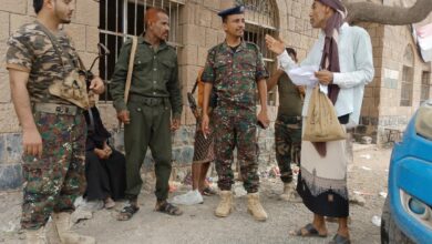 نائب مدير شرطة الحديدة يتفقد أمن حيس