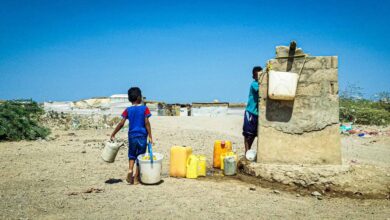 سكان الخوخة وحيس يطالبون السلطة المحلية بإصلاح مشروعات المياه المتعثرة
