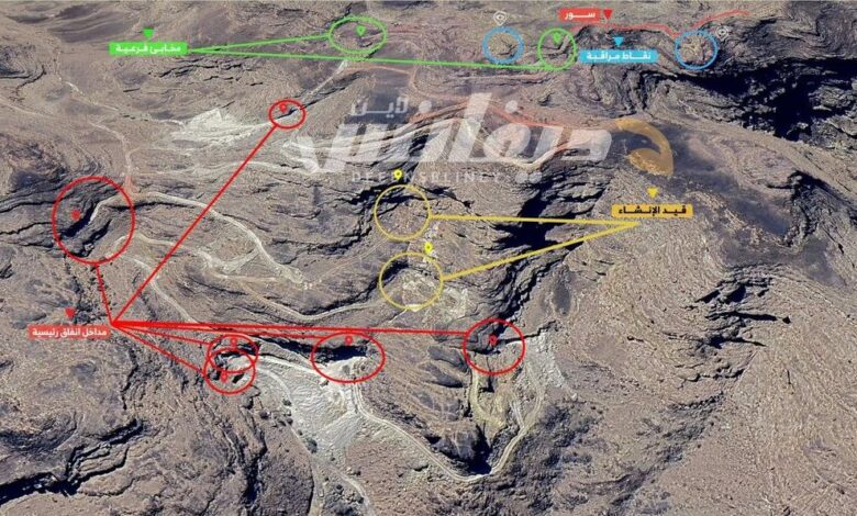 تحقيقات تكشف عن شبكة أنفاق ومراكز عسكرية محصنة لمليشيا الحوثي في صعدة