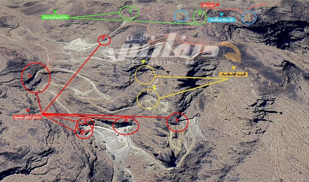 تحقيقات تكشف عن شبكة أنفاق ومراكز عسكرية محصنة لمليشيا الحوثي في صعدة