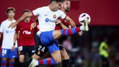 برشلونة يخطف تعادلًا صعباً من مايوركا بالدوري الإسباني 