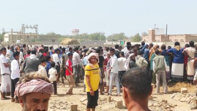 تشييع جنازة الشيخ محمد عمر مندش لمثواه الأخير في الخوخة