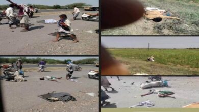 ثلاثة قتلى في حادث دهس مروّع بطقم حوثي في الحديدة