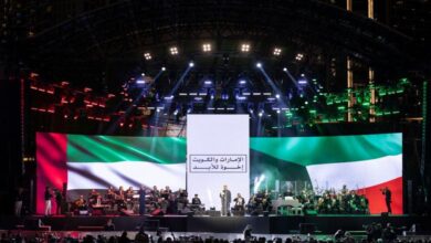 حسين الجسمي يتألق في احتفالية «الإمارات والكويت إخوة للأبد» 6 حسين الجسمي يتألق في احتفالية «الإمارات والكويت إخوة للأبد»