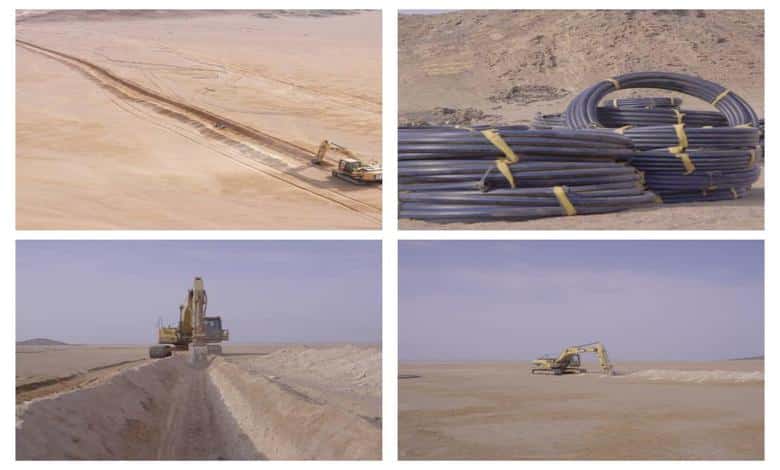 خلية الأعمال الإنسانية تسابق الزمن لاستكمال مشروع مياه في ذو باب المندب 1 خلية الأعمال الإنسانية تسابق الزمن لاستكمال مشروع مياه في ذو باب المندب