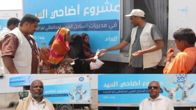 خلية الأعمال الإنسانية تطلق مشروع أضاحي العيد في محافظة الحديدة