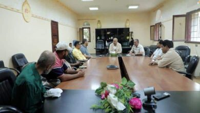 خلية الأعمال الإنسانية تبدأ التحضيرات الفنية لمشروع الطاقة الشمسية في جامعة تعز