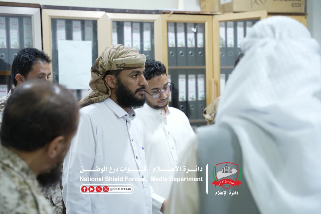 اللحجي يتفقد دائرة الإمداد في عدن ويشدد على رفع كفاءة الجاهزية اللوجستية
