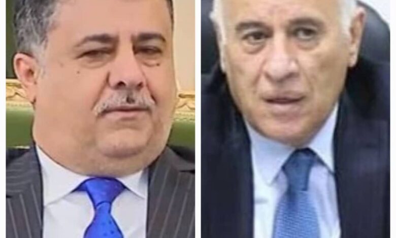 رئيس الاتحاد اليمني لكرة القدم يتلقى تهنئة من نظيره الفلسطيني بفوز منتخب الناشئين 1 رئيس الاتحاد اليمني لكرة القدم يتلقى تهنئة من نظيره الفلسطيني بفوز منتخب الناشئين