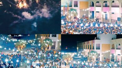 انطلاق فعاليات «عيدنا خوخة 4» في الحديدة وسط حضور جماهيري واسع وأجواء عيدية مبهجة 1 انطلاق فعاليات «عيدنا خوخة 4» في الحديدة وسط حضور جماهيري واسع وأجواء عيدية مبهجة