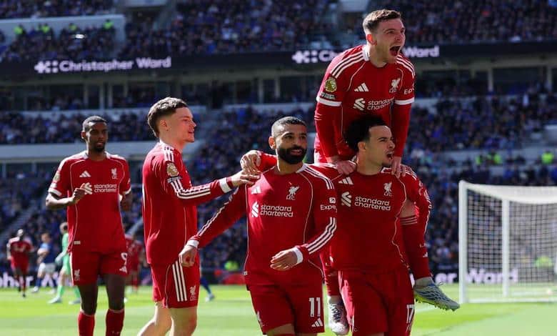 ليفربول ينتزع فوزًا قاتلًا من إيفرتون في ديربي الميرسيسايد.. وصلاح يواصل تحطيم الأرقام 1 ليفربول ينتزع فوزًا قاتلًا من إيفرتون في ديربي الميرسيسايد.. وصلاح يواصل تحطيم الأرقام