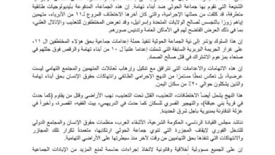 "مبادرة معاً لأجل تهامة" تدين جريمة الحوثي باختطاف 11 تهامياً بتهمة التجسس