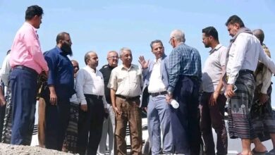 محافظ أبين يتفقد مشروع الطاقة المتجددة بتمويل إماراتي في زنجبار