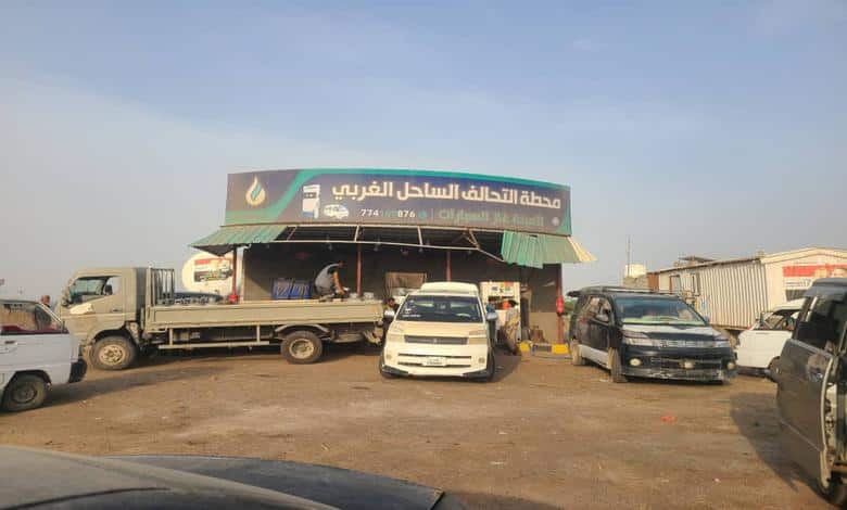 محطات غاز في المخا تبيع الأسطوانة بـ11 ألف ريال رغم التسعيرة الرسمية الجديدة