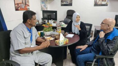 مدير تربية الحديدة يستقبل مدير التعليم باليونيسف في عدن