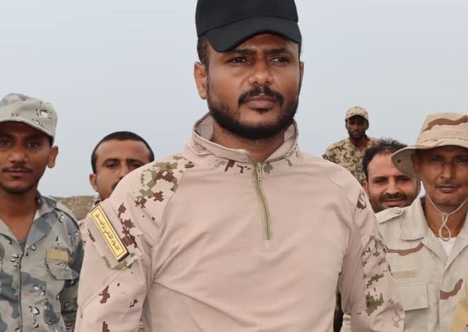 قائد الثاني زرانيق يعزّي باستشهاد موسى الأهدل ويدين جرائم الحوثي في الحديدة