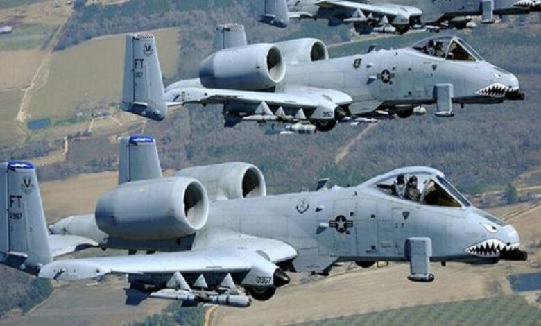 تصعيد لافت.. أمريكا تدفع بمقاتلات "A-10" لدعم العمليات البرية ضد إيران 1 تصعيد لافت.. أمريكا تدفع بمقاتلات "A-10" لدعم العمليات البرية ضد إيران