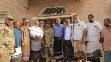 محافظ الحديدة يتسلم مبنى مكتب الشباب والرياضة في الخوخة