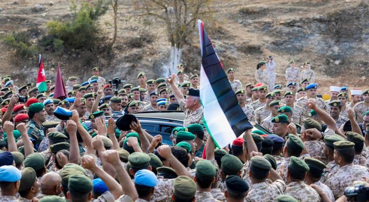 ملك الأردن يؤكد وقوفه مع الاشقاء في قطاع غزة 1 ملك الأردن يؤكد وقوفه مع الاشقاء في قطاع غزة