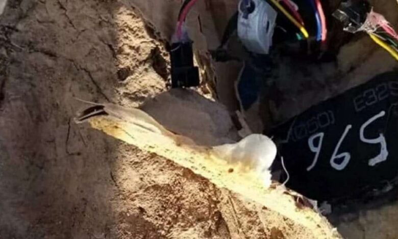 هندسة مسام تفكك عبوة مموهة حوثية في منازل المدنيين جنوب الحديدة