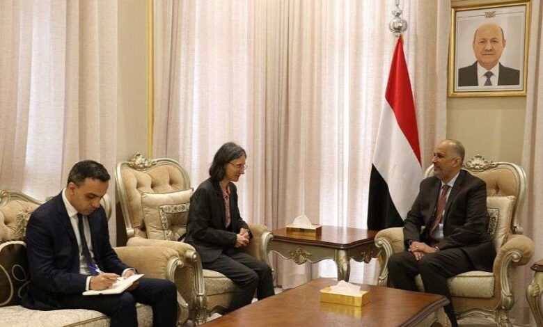 وزير المالية والسفيرة الفرنسية يبحثان أولويات التعافي الاقتصادي 1 وزير المالية والسفيرة الفرنسية يبحثان أولويات التعافي الاقتصادي
