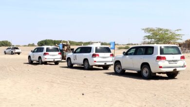 وفد أممي يطلع على جرائم الحوثي في الحيمة جنوب الحديدة