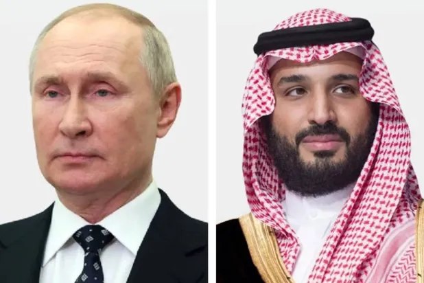 ولي العهد السعودي وبوتين يناقشان تأثير التوترات على الملاحة والاقتصاد العالمي