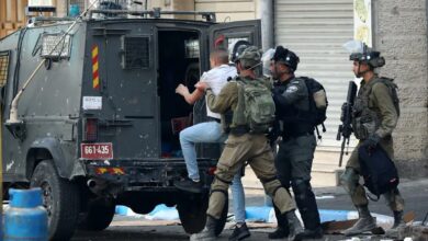 قوات الاحتلال الإسرائيلي تعتقل 7 فلسطينيين في الضفة الغربية
