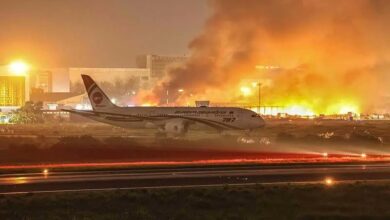 بنغلاديش.. استئناف الرحلات بمطار دكا بعد حريق ضخم في مجمع الشحن وإصابة 27 شخصاً