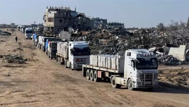 غزة: دخول أقل من ألف شاحنة مساعدات منذ وقف إطلاق النار