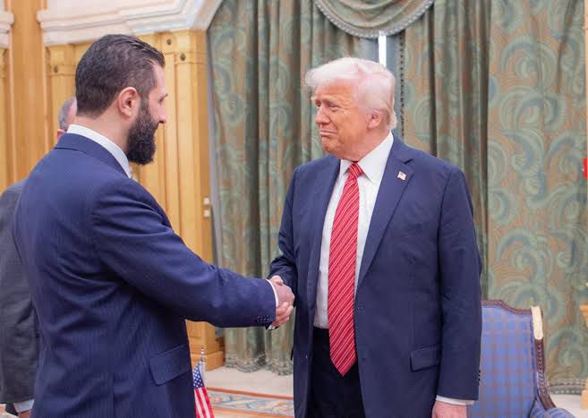الولايات المتحدة ترفع العقوبات عن الرئيس السوري أحمد الشرع قبل لقائه بترامب 1 الولايات المتحدة ترفع العقوبات عن الرئيس السوري أحمد الشرع قبل لقائه بترامب