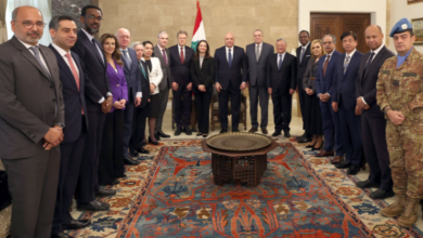 الرئيس اللبناني يطالب مجلس الأمن بالضغط على إسرائيل وتقديم دعم عاجل للجيش