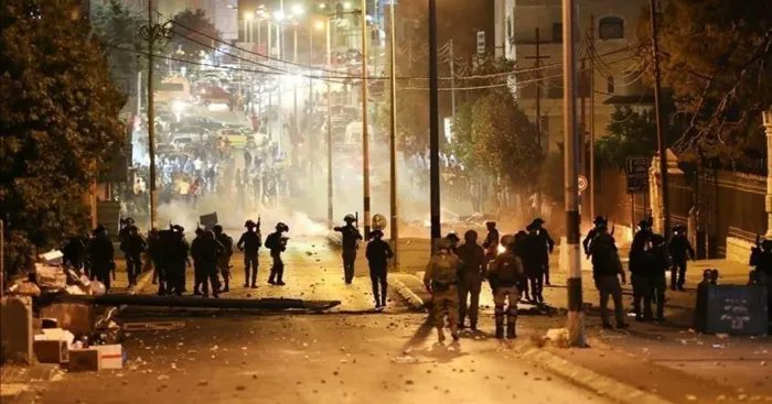 إصابات فلسطينية خلال اقتحام الاحتلال لمناطق شمال القدس