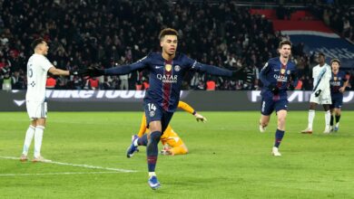 باريس سان جيرمان يتفوق على باريس إف.سي في الجولة 17 من الدوري الفرنسي