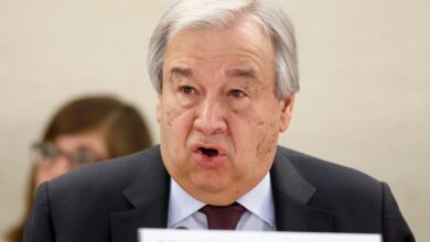 غوتيريش: الأمم المتحدة مستعدة للإسهام في خفض التصعيد وحماية الملاحة في مضيق هرمز