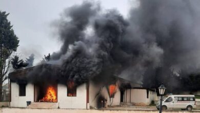 غارة للكيان الإسرائيلي تقتل مسعفًا وتدمر مخزن أدوية في مستشفى بنت جبيل