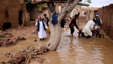 ارتفاع حصيلة ضحايا الفيضانات في أفغانستان إلى 77 قتيلاً