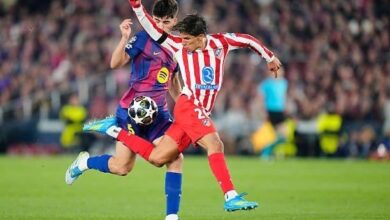 أتلتيكو مدريد ينتزع الفوز من برشلونة ويستعيد اعتباره 9 أتلتيكو مدريد ينتزع الفوز من برشلونة ويستعيد اعتباره