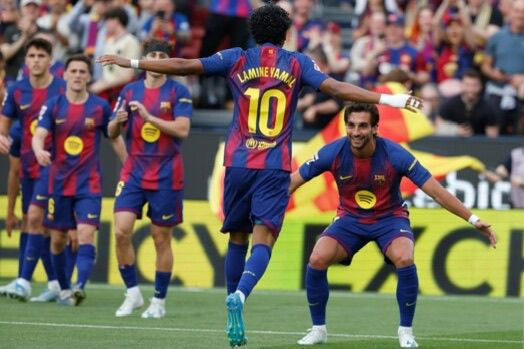برشلونة يحقق انتصارًا مهمًا أمام إسبانيول في الدوري الإسباني