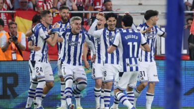 ريال سوسييداد يظفر بكأس ملك إسبانيا بعد تفوقه على أتلتيكو مدريد بركلات الترجيح