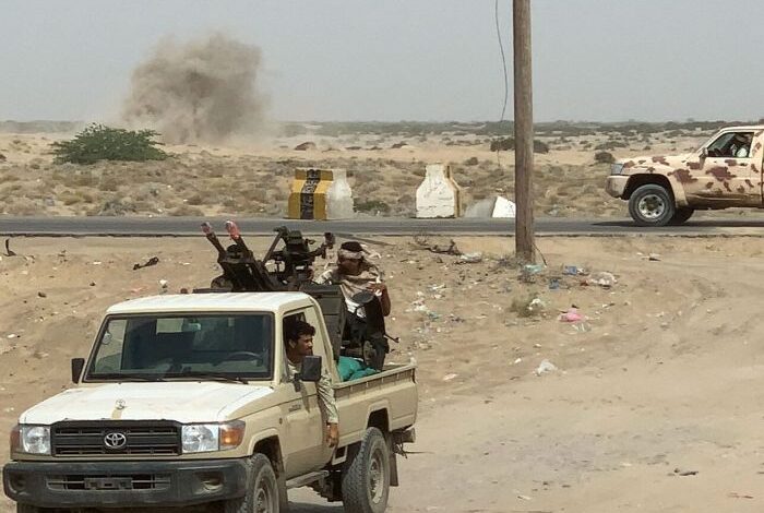 استشهاد جندي وإصابة آخر في هجوم إرهابي استهدف قوات الدعم والإسناد بأبين 1 استشهاد جندي وإصابة آخر في هجوم إرهابي استهدف قوات الدعم والإسناد بأبين