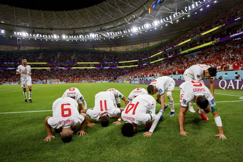 ‏المغرب تهزم كندا بهدفين مقابل هدف وتتأهل لدور الـ 16 بـ كأس العالم